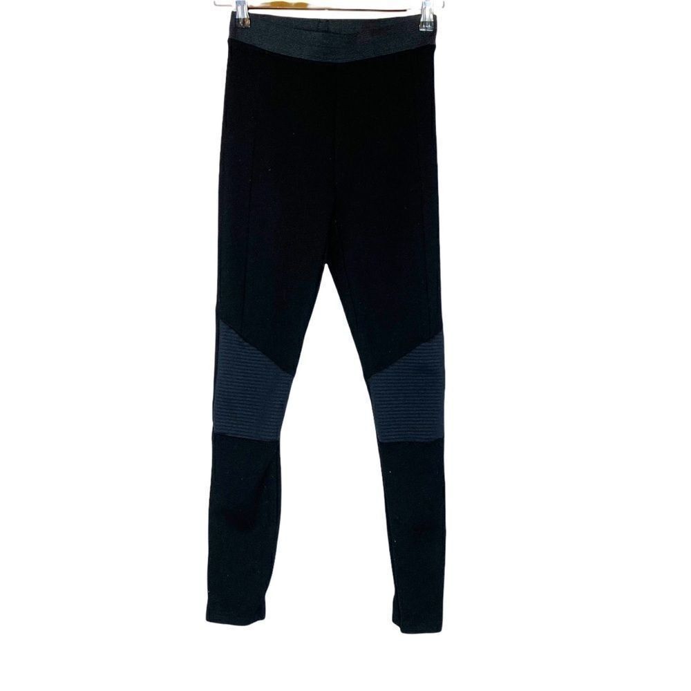 TOPSHOP | Heavy Weight Black Leggings